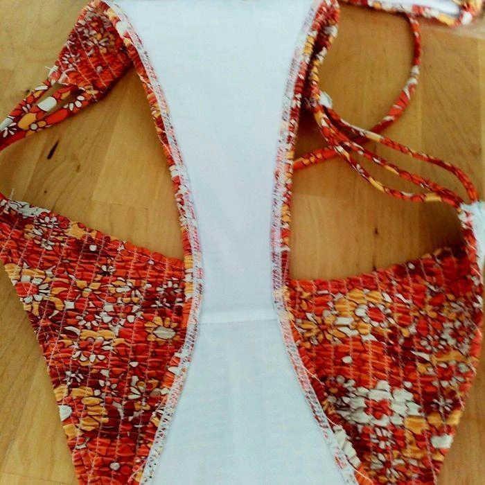 Biquíni 2 peças com estampa floral tamanho G Novo na embalagem original – photo 3